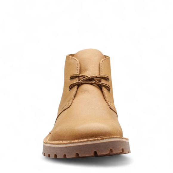 NIB CLARKS Nubuck Chukka Boot Rugged Mid Desert Ortholite Cushion Lug Shoe 12 - Picture 7 of 9